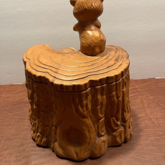 Vintage Twin Winton Calif Pottery 63’  MCM cookie jar woodland troll - Picture 5 of 11